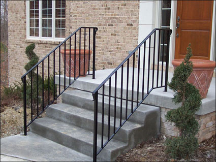 Schouten Metalcraft - Ornamental iron and aluminum railings in Indianapolis