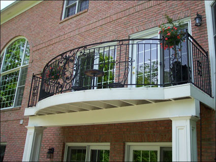 Schouten Metalcraft - Ornamental iron and aluminum railings in Indianapolis