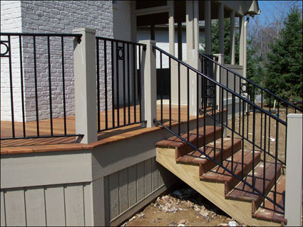 Schouten Metalcraft - Ornamental iron and aluminum railings in Indianapolis