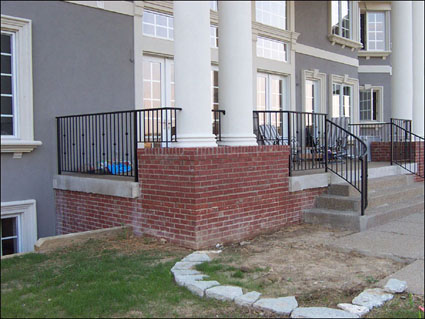 Schouten Metalcraft - Ornamental iron and aluminum railings in Indianapolis