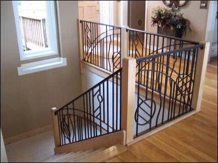 Schouten Metalcraft - Ornamental iron and aluminum railings in Indianapolis