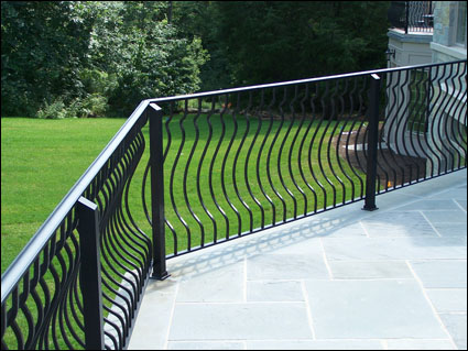 Schouten Metalcraft - Ornamental iron and aluminum railings in Indianapolis