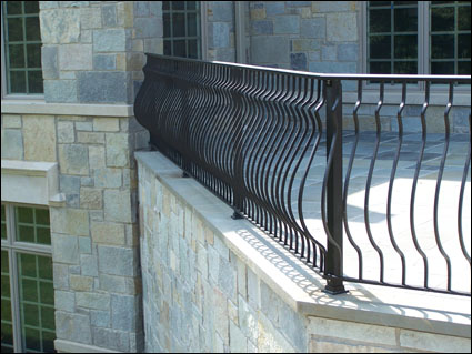 Schouten Metalcraft - Ornamental iron and aluminum railings in Indianapolis