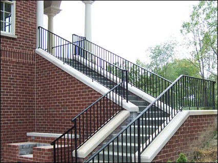 Schouten Metalcraft - Ornamental iron and aluminum railings in Indianapolis