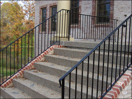 Schouten Metalcraft - Ornamental iron and aluminum railings in Indianapolis