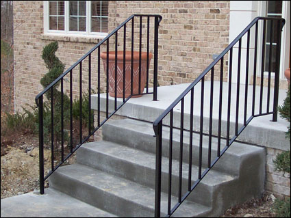 Schouten Metalcraft - Ornamental iron and aluminum railings in Indianapolis