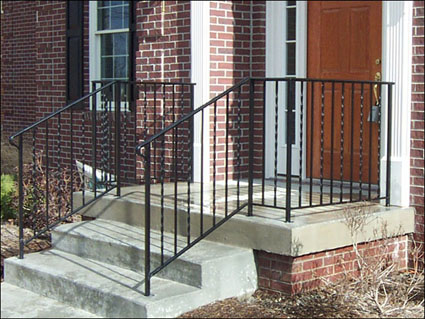 Schouten Metalcraft - Ornamental iron and aluminum railings in Indianapolis