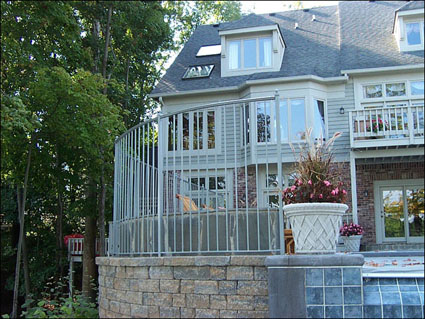 Schouten Metalcraft - Ornamental iron and aluminum railings in Indianapolis