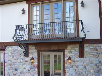 Schouten Metalcraft - Ornamental iron and aluminum railings in Indianapolis